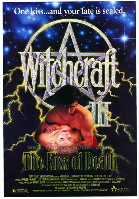 Witchcraft III - The Kiss of Death Movie Poster (11 x 17) - Item # MOVGE3217