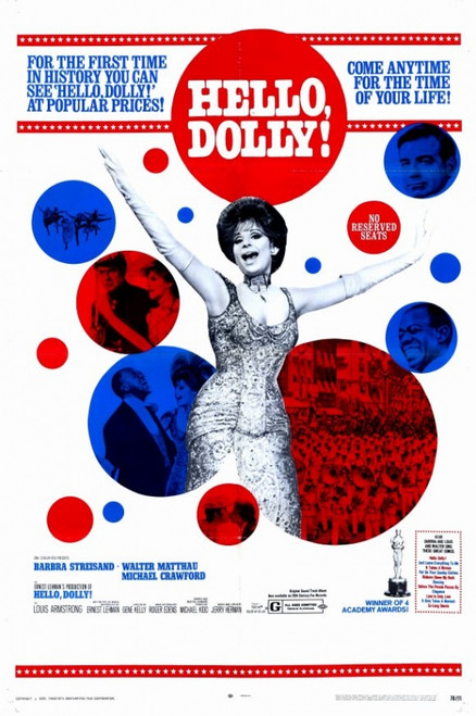 Hello, Dolly Movie Poster (11 x 17) - Item # MOVGD0878