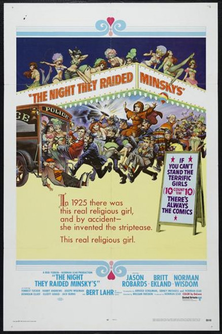 The Night They Raided Minsky's Movie Poster (11 x 17) - Item # MOVCJ5262