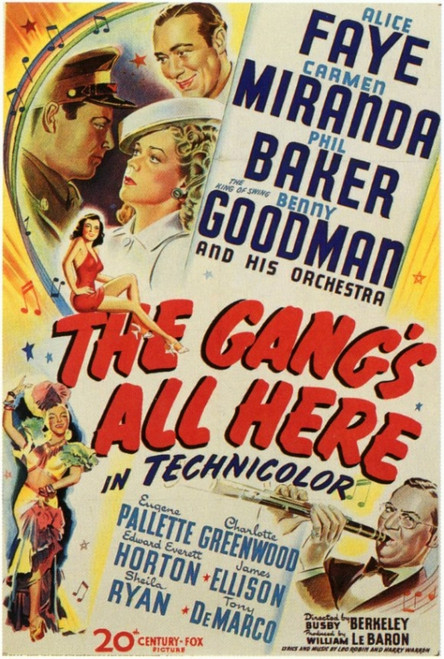 The Gangs All Here Movie Poster (11 x 17) - Item # MOVAD1947