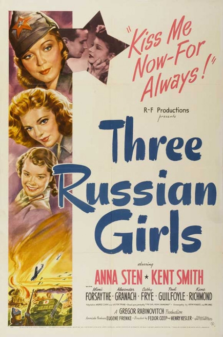 Three Russian Girls Movie Poster (11 x 17) - Item # MOVGB36160