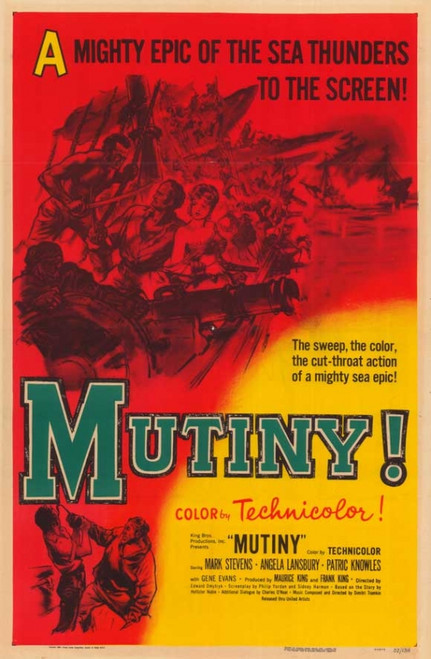Mutiny Movie Poster (11 x 17) - Item # MOVEI6641