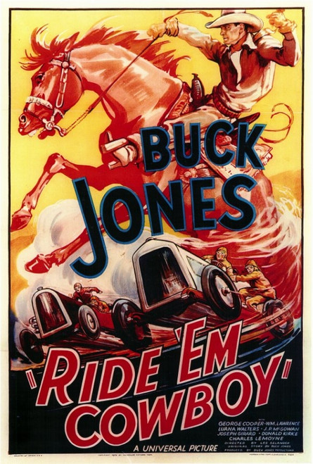 Ride 'Em Cowboy Movie Poster (11 x 17) - Item # MOVAC9863