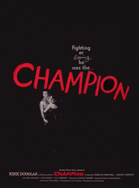 Champion Movie Poster (11 x 17) - Item # MOVEB42150