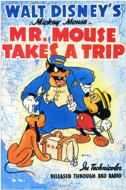 Mr. Mouse Takes a Trip Movie Poster (11 x 17) - Item # MOVED6957