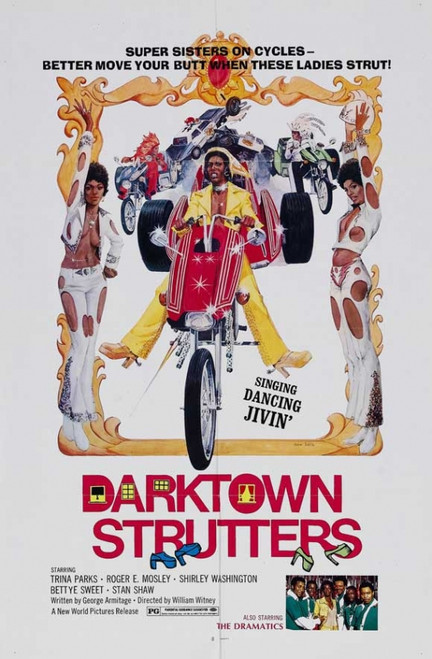 Darktown Strutters Movie Poster (11 x 17) - Item # MOVGJ2308