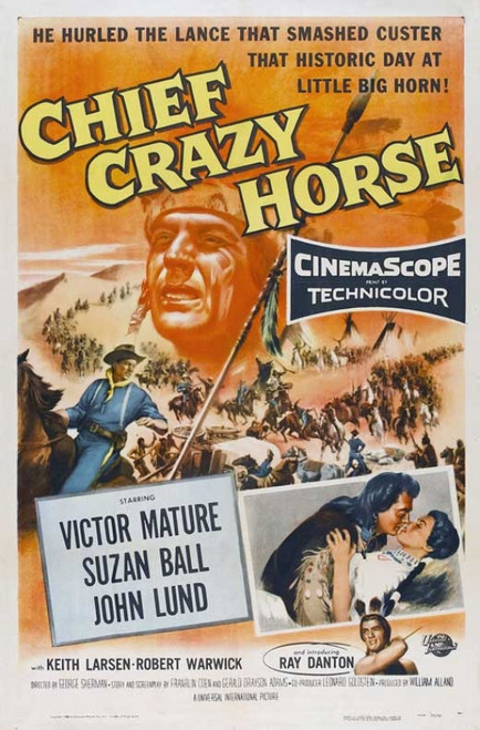 Chief Crazy Horse Movie Poster (11 x 17) - Item # MOVGB01633