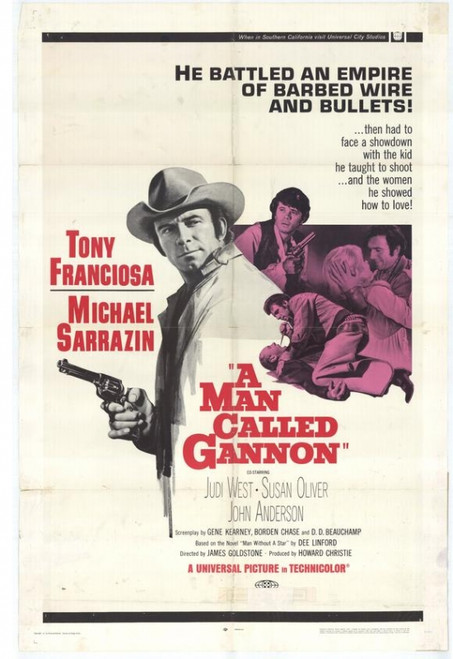 Man Called Gannon Movie Poster (11 x 17) - Item # MOVCF9048
