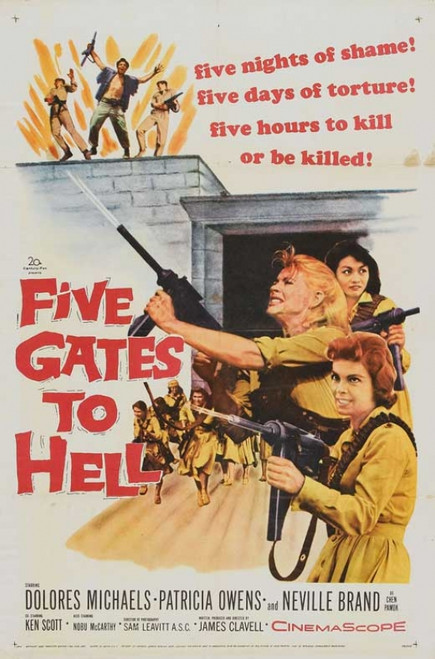 Five Gates to Hell Movie Poster (11 x 17) - Item # MOVAB37163