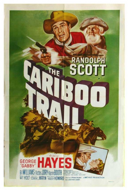 The Cariboo Trail Movie Poster (11 x 17) - Item # MOVGB02170