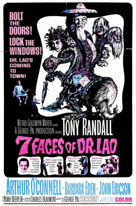 7 Faces of Dr. Lao Movie Poster (11 x 17) - Item # MOVGE8983
