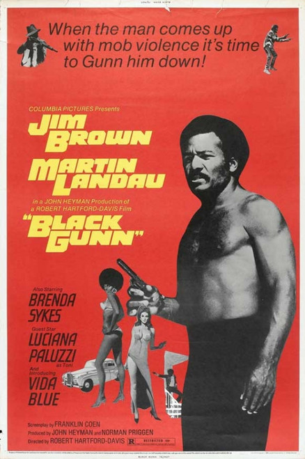 Black Gunn Movie Poster (11 x 17) - Item # MOVAE5105