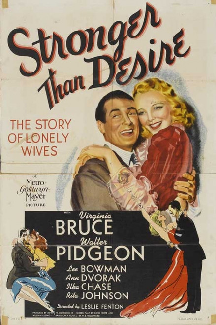 Stronger Than Desire Movie Poster (11 x 17) - Item # MOVIB39404