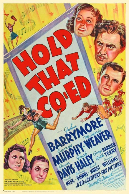 Hold That Co-ed Movie Poster (11 x 17) - Item # MOVIB44173