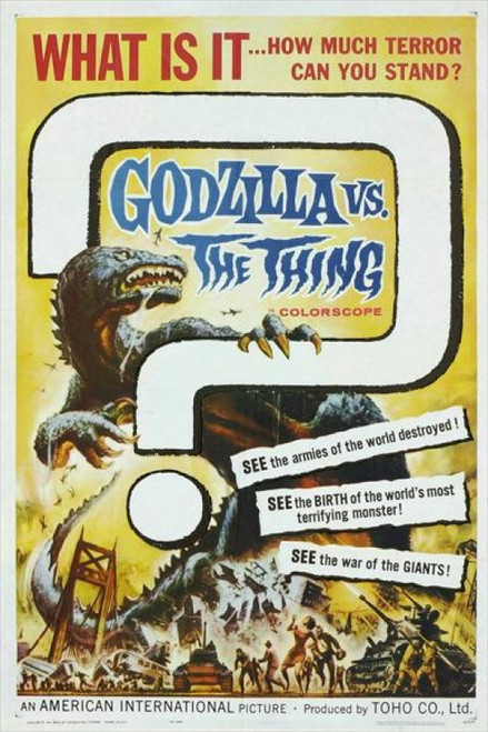 Mothra vs. Godzilla Movie Poster (11 x 17) - Item # MOVCJ9241