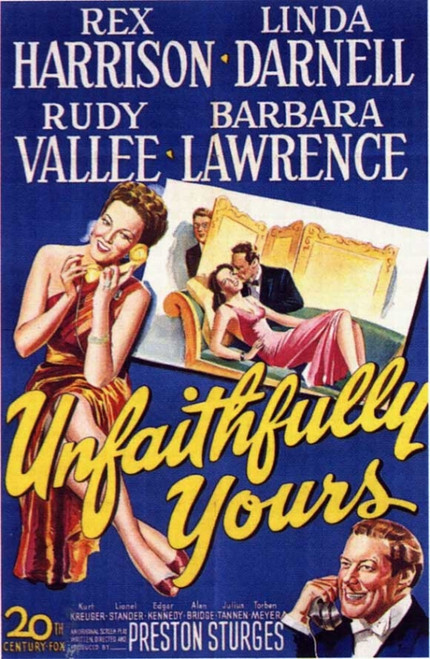Unfaithfully Yours Movie Poster (11 x 17) - Item # MOVII8693