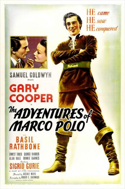 The Adventures of Marco Polo Movie Poster (11 x 17) - Item # MOVEJ3132