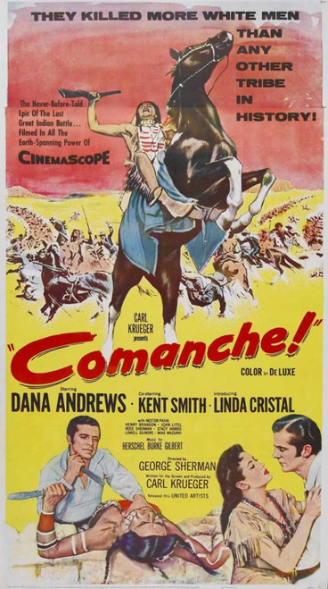 Comanche Movie Poster (11 x 17) - Item # MOVCJ2205