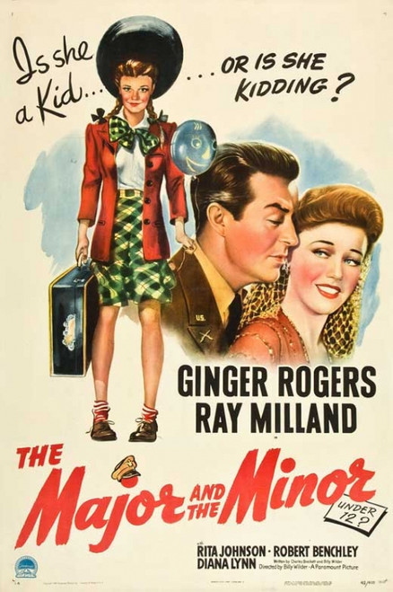 The Major and the Minor Movie Poster (11 x 17) - Item # MOVCB13224
