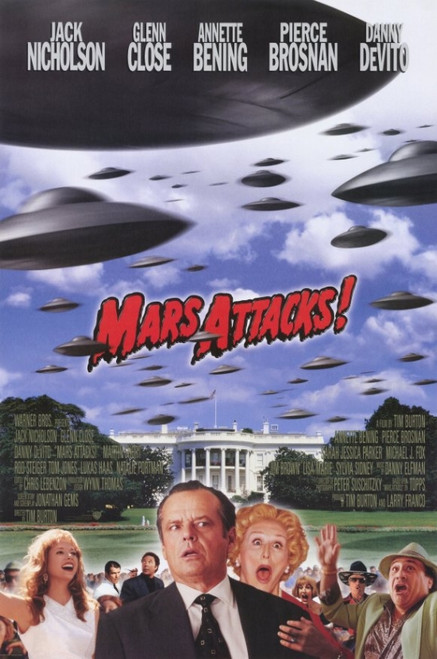 Mars Attacks Movie Poster (11 x 17) - Item # MOVID2880