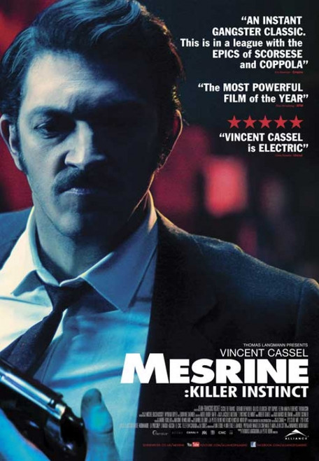 Mesrine Killer Instinct Movie Poster (11 x 17) - Item # MOVAB03801