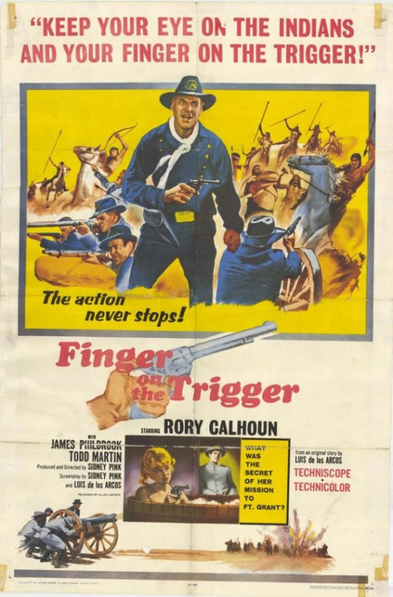 Finger on the Trigger Movie Poster (11 x 17) - Item # MOVGE2185