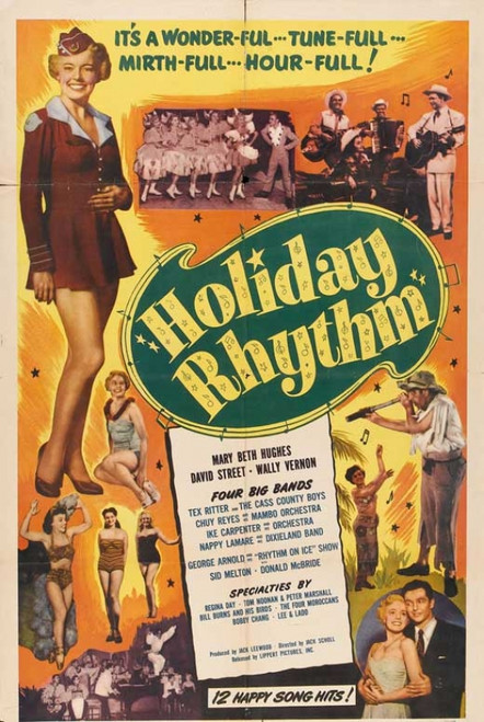 Holiday Rhythm Movie Poster (11 x 17) - Item # MOVAB75024