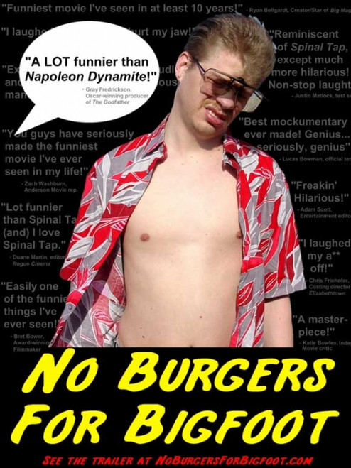 No Burgers for Bigfoot Movie Poster (11 x 17) - Item # MOVIJ6696