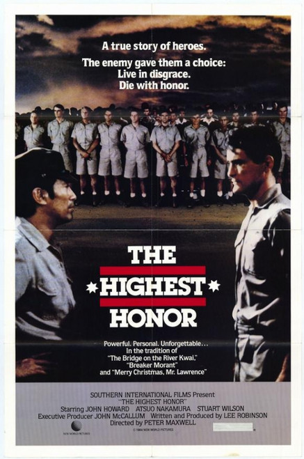 Highest Honor Movie Poster (11 x 17) - Item # MOVCE8549