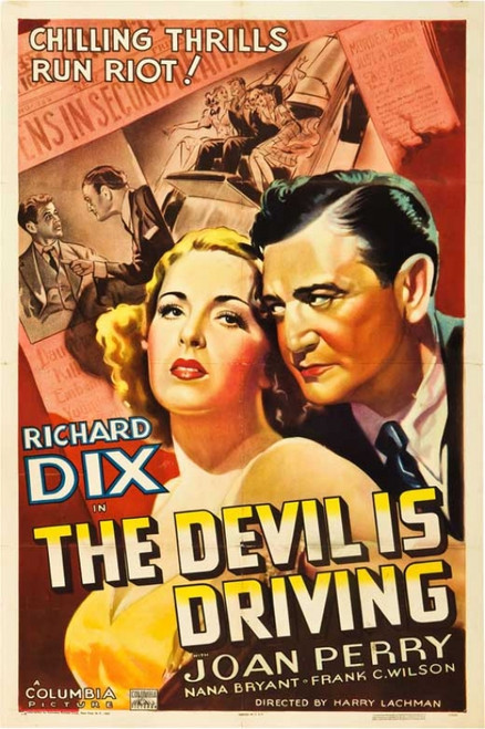 The Devil Is Driving Movie Poster (11 x 17) - Item # MOVAB62984
