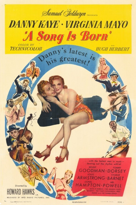 A Song Is Born Movie Poster (11 x 17) - Item # MOVCB58940 - Posterazzi