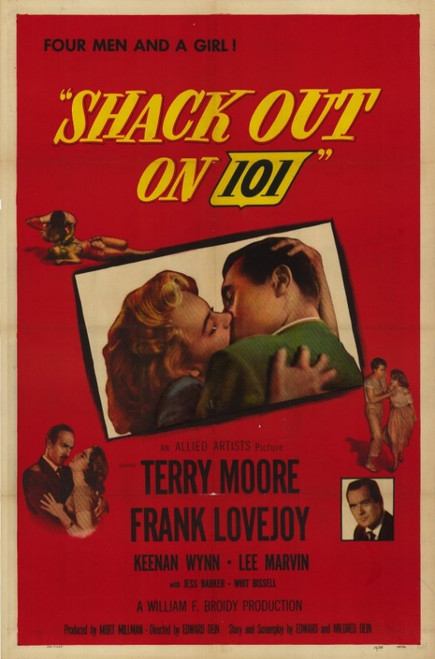 Shack Out on 101 Movie Poster (11 x 17) - Item # MOVIE8998