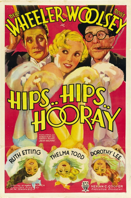 Hips, Hips, Hooray Movie Poster (11 x 17) - Item # MOVCI7457