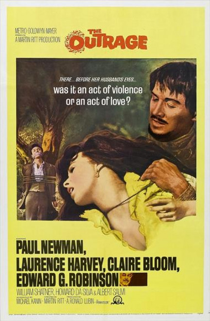 The Outrage Movie Poster (11 x 17) - Item # MOVEJ3248