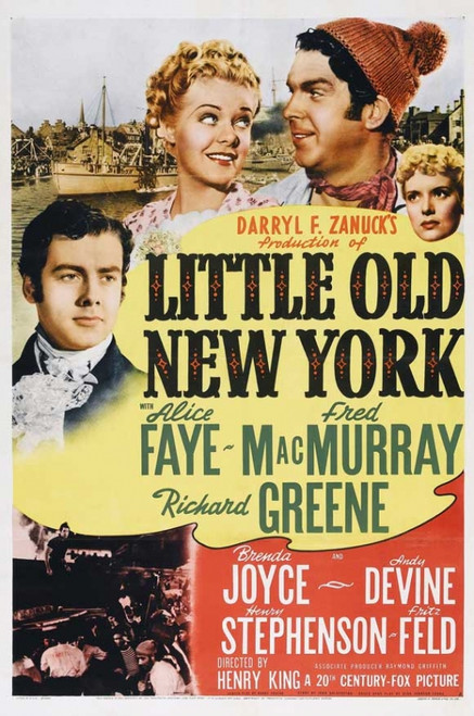 Little Old New York Movie Poster (11 x 17) - Item # MOVAI6738