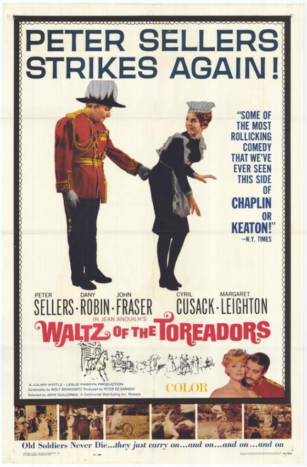 Waltz of the Toreadors Movie Poster (11 x 17) - Item # MOVCE1268