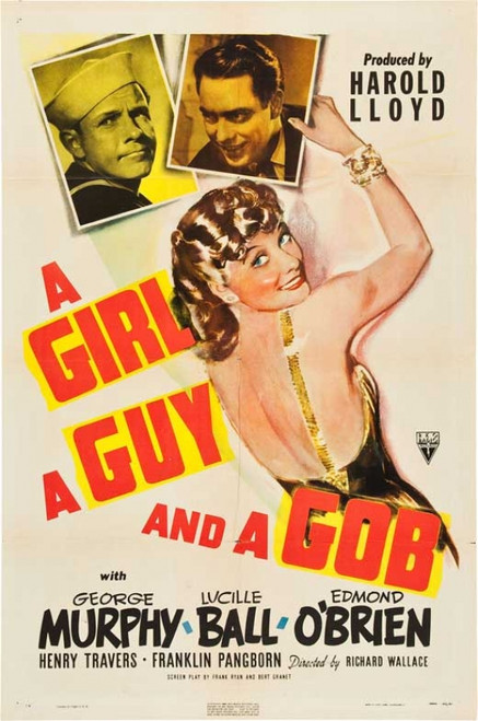 A Girl, a Guy, and a Gob Movie Poster (11 x 17) - Item # MOVAB37004