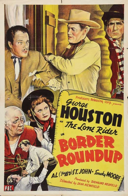 Border Roundup Movie Poster (11 x 17) - Item # MOVIB68711