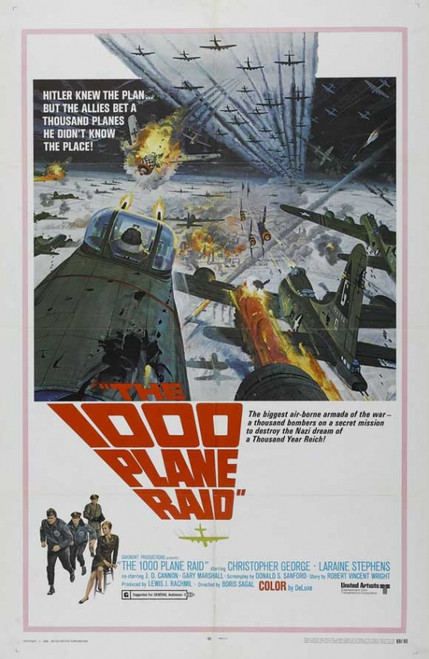 The Thousand Plane Raid Movie Poster (11 x 17) - Item # MOVIB94460