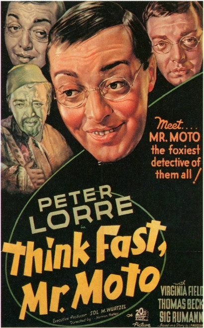 Think Fast, Mr. Moto Movie Poster (11 x 17) - Item # MOVED3966