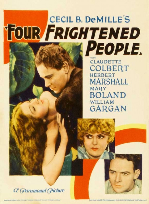 Four Frightened People Movie Poster (11 x 17) - Item # MOVCB59050