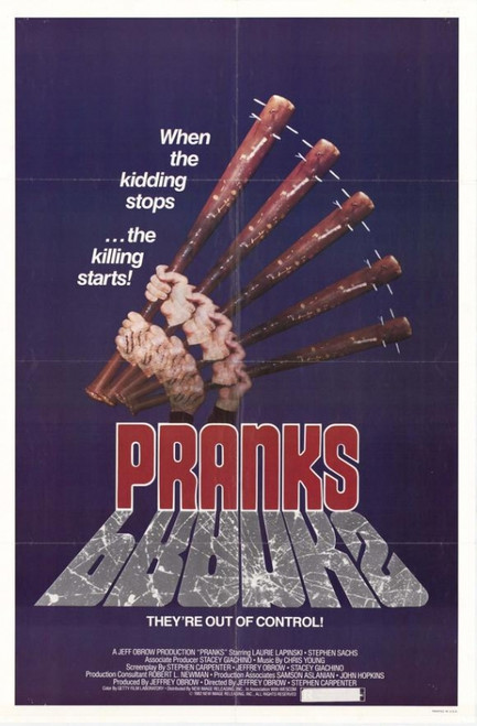 Pranks Movie Poster (11 x 17) - Item # MOVAE2669