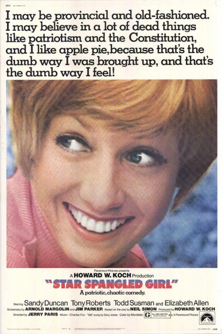 Star Spangled Girl Movie Poster (11 x 17) - Item # MOVGE1656