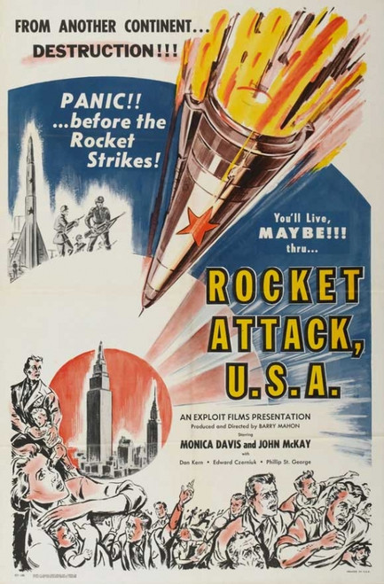 Rocket Attack, U.S.A. Movie Poster (11 x 17) - Item # MOVCB66030
