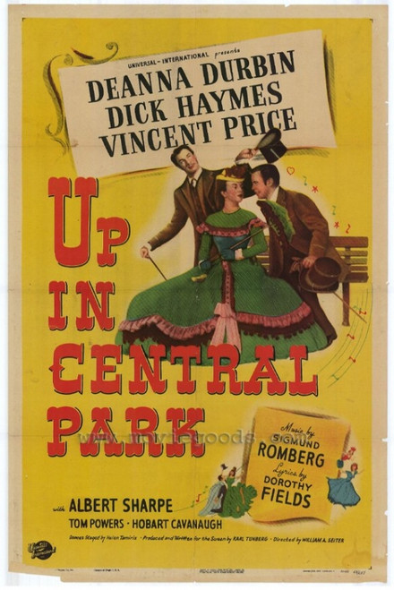 Up In Central Park Movie Poster (11 x 17) - Item # MOVGE3128