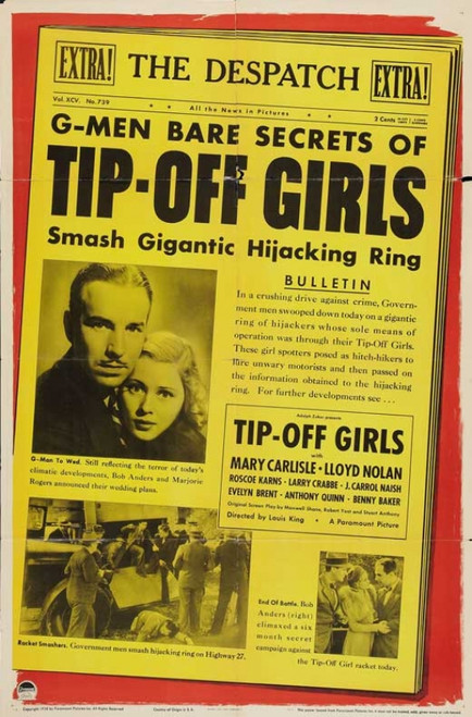 Tip-Off Girls Movie Poster (11 x 17) - Item # MOVCB08214