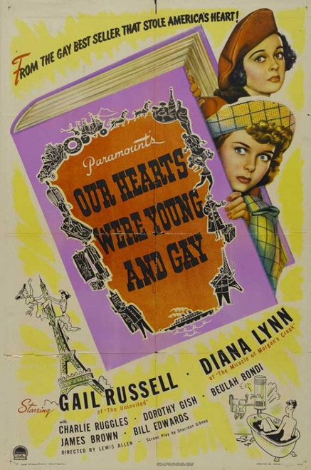 Our Hearts Were Young and Gay Movie Poster (11 x 17) - Item # MOVIB64360