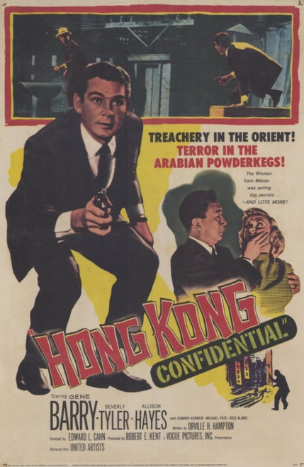 Hong Kong Confidential Movie Poster (11 x 17) - Item # MOVID1919