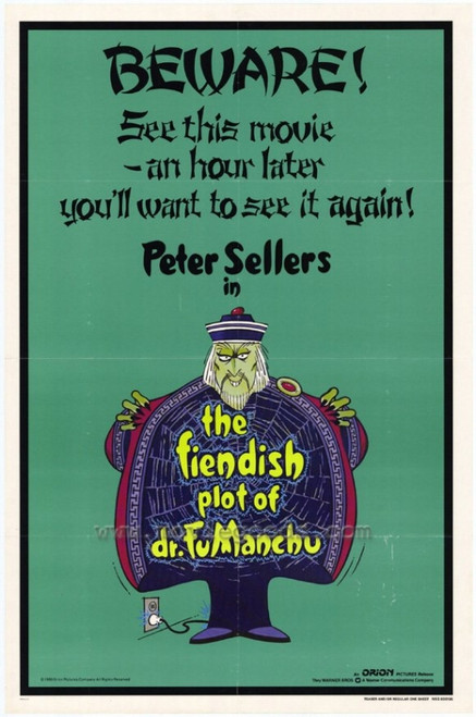 The Fiendish Plot of Dr. Fu Manchu Movie Poster (11 x 17) - Item # MOVEE0197