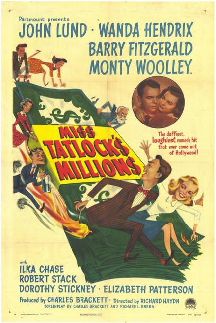 Miss Tatlock's Millions Movie Poster (11 x 17) - Item # MOVCG3899